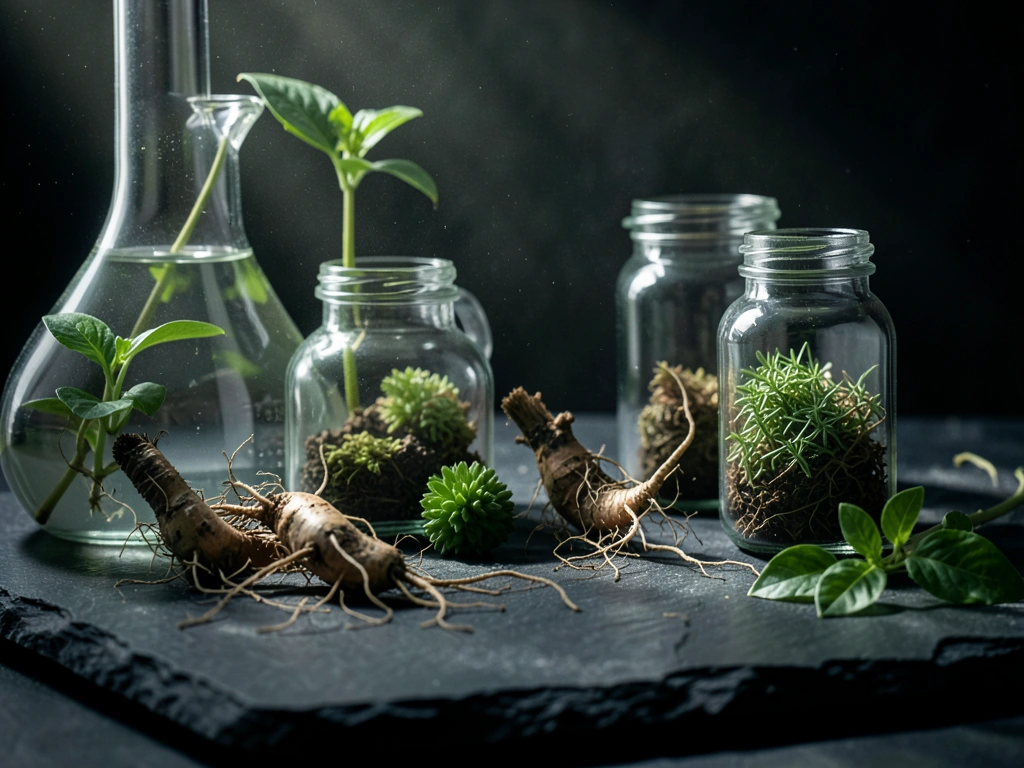 Botanical research samples